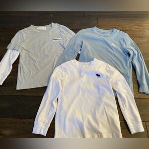 Boys lot of Abercrombie long sleeve shirt